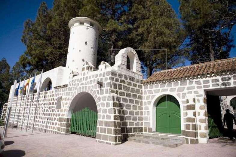 Imagen de archivo del Parador de Tejeda (Foto EFE / Ángel Medina G.)